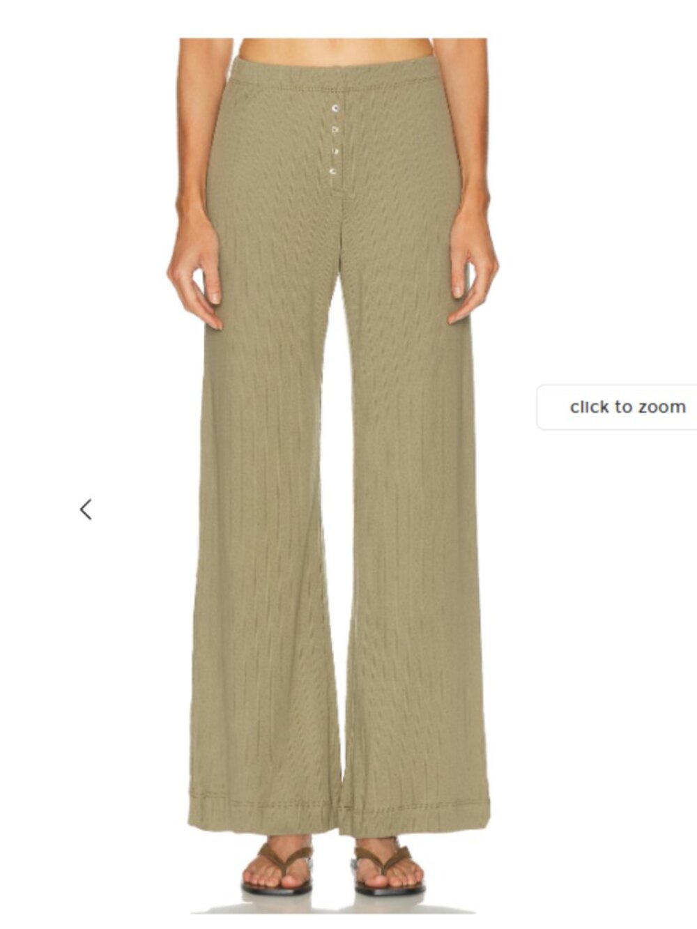 LESET  Pointelle Boxer Pant XS Cypress